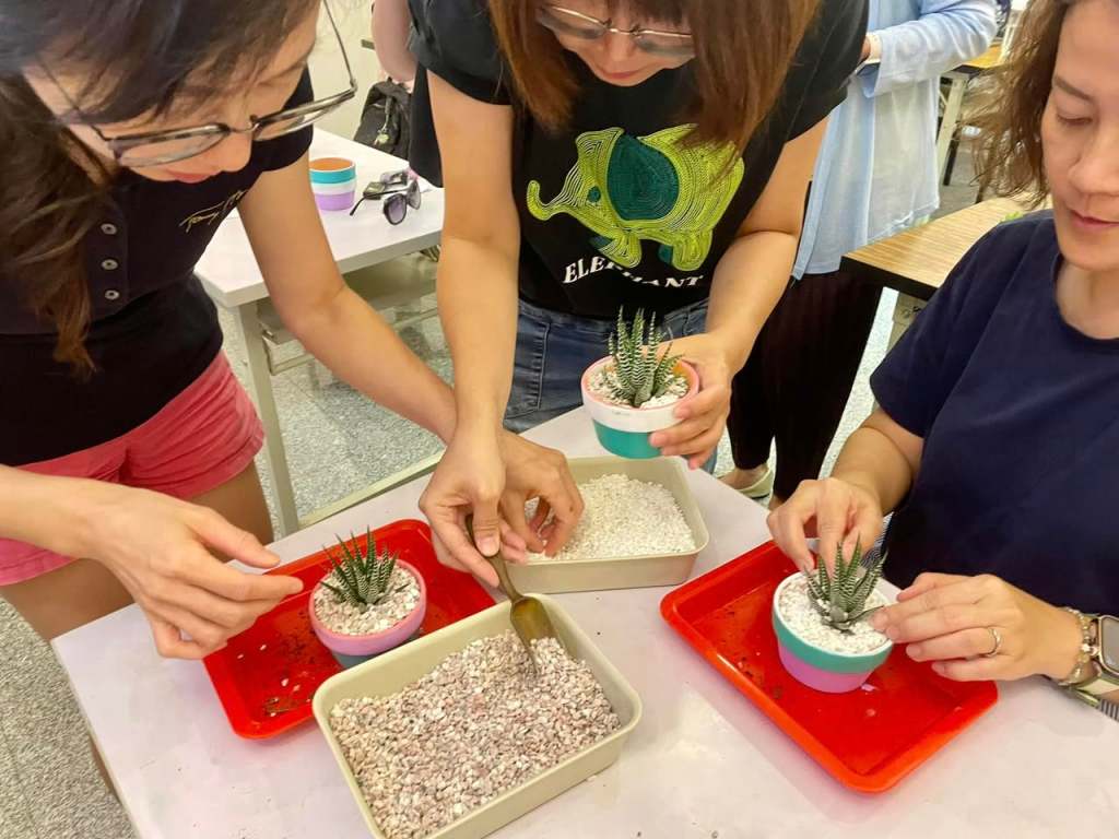 我從事園藝教學的初衷💪