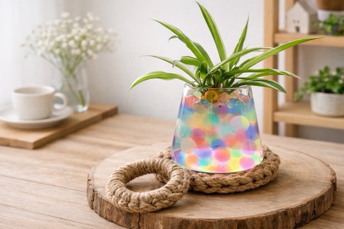 水晶水耕植栽 ｘ 森織底環